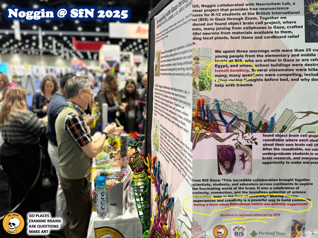 “Buildings mysteriously collapse” at SfN